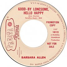 Good-By Lonesome, Hello Happy